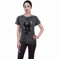 Indlæs billede i Gallery viewer, Tops - Short Sleeve Spiral Raven Heart