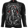 Indlæs billede i Gallery viewer, Langærmet T-shirt Spiral Reaper's Door