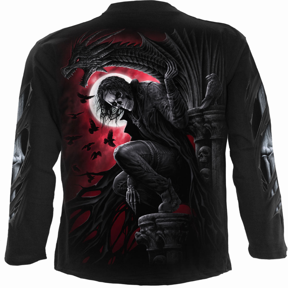 Langærmet T-shirt Spiral Night Stalker