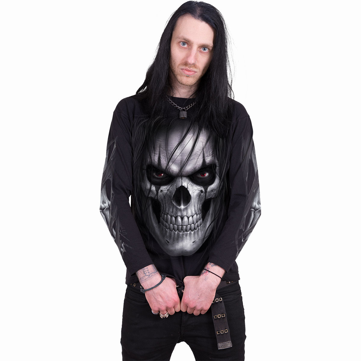 Langærmet T-shirt Spiral Night Stalker