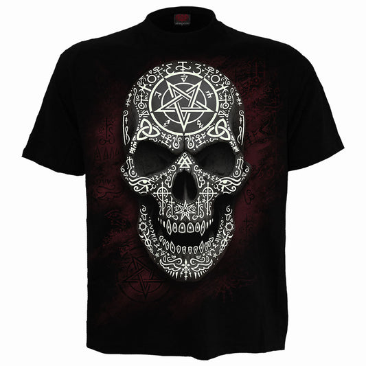 T-shirt Spiral Gothic Runes