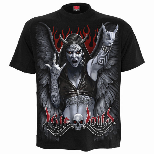 T-shirt Spiral Rock Loud