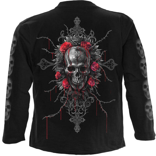 Langærmet T-shirt Spiral Love Is Dead