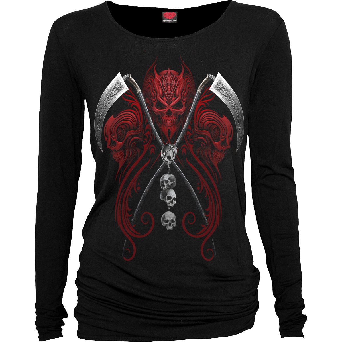 Langærmet T-shirt Spiral Reaperess