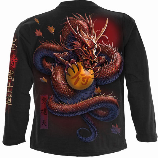 Langærmet T-shirt Spiral Samurai