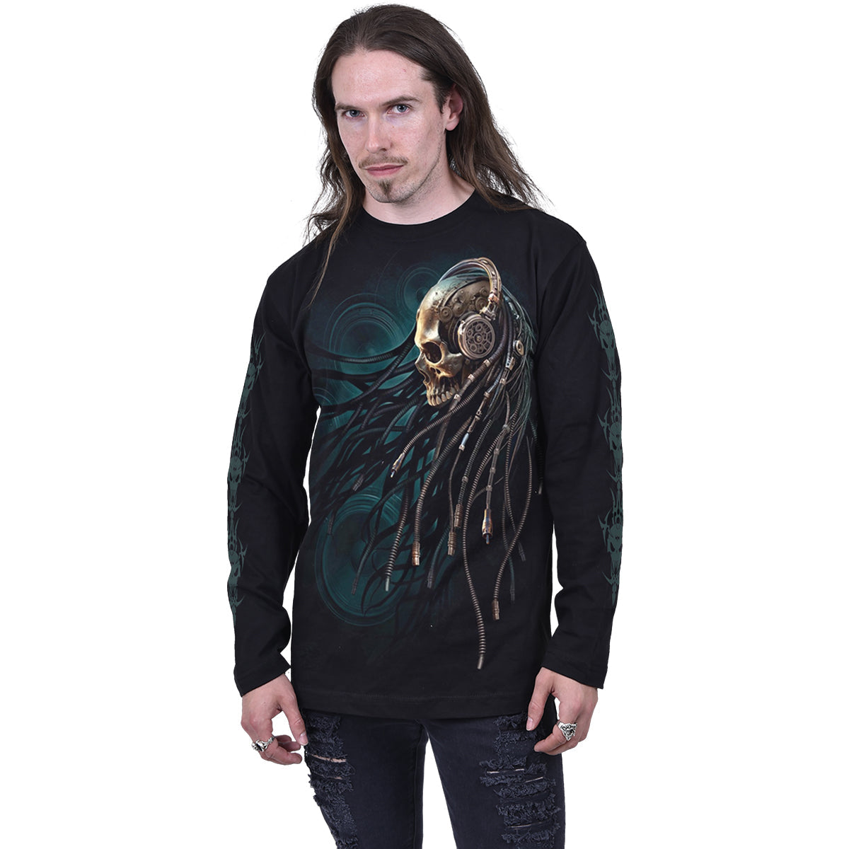Langærmet T-shirt Spiral Dread Rocks