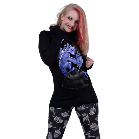 Langærmet T-shirt Spiral Pocket Dragon