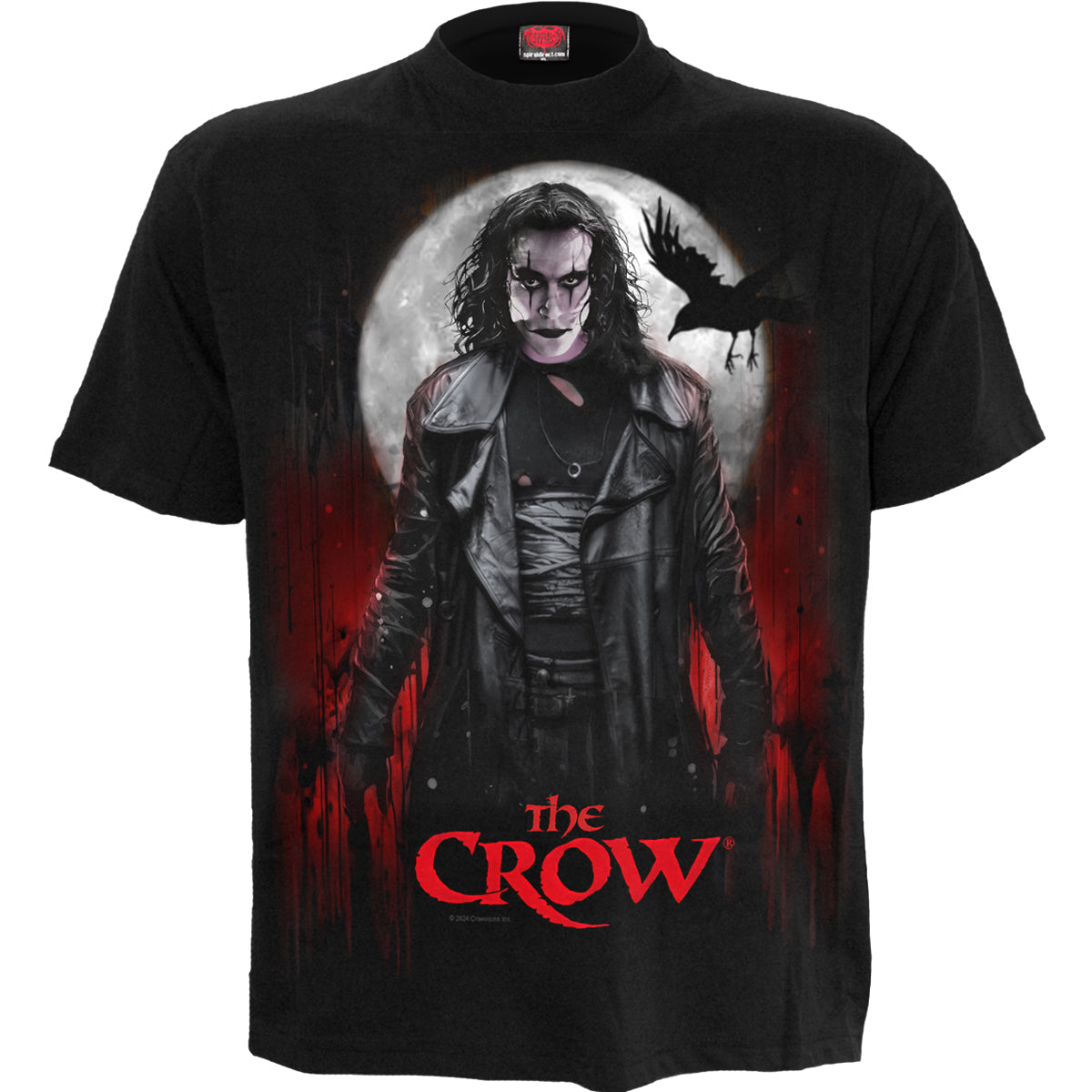 T-shirt Spiral The Crow