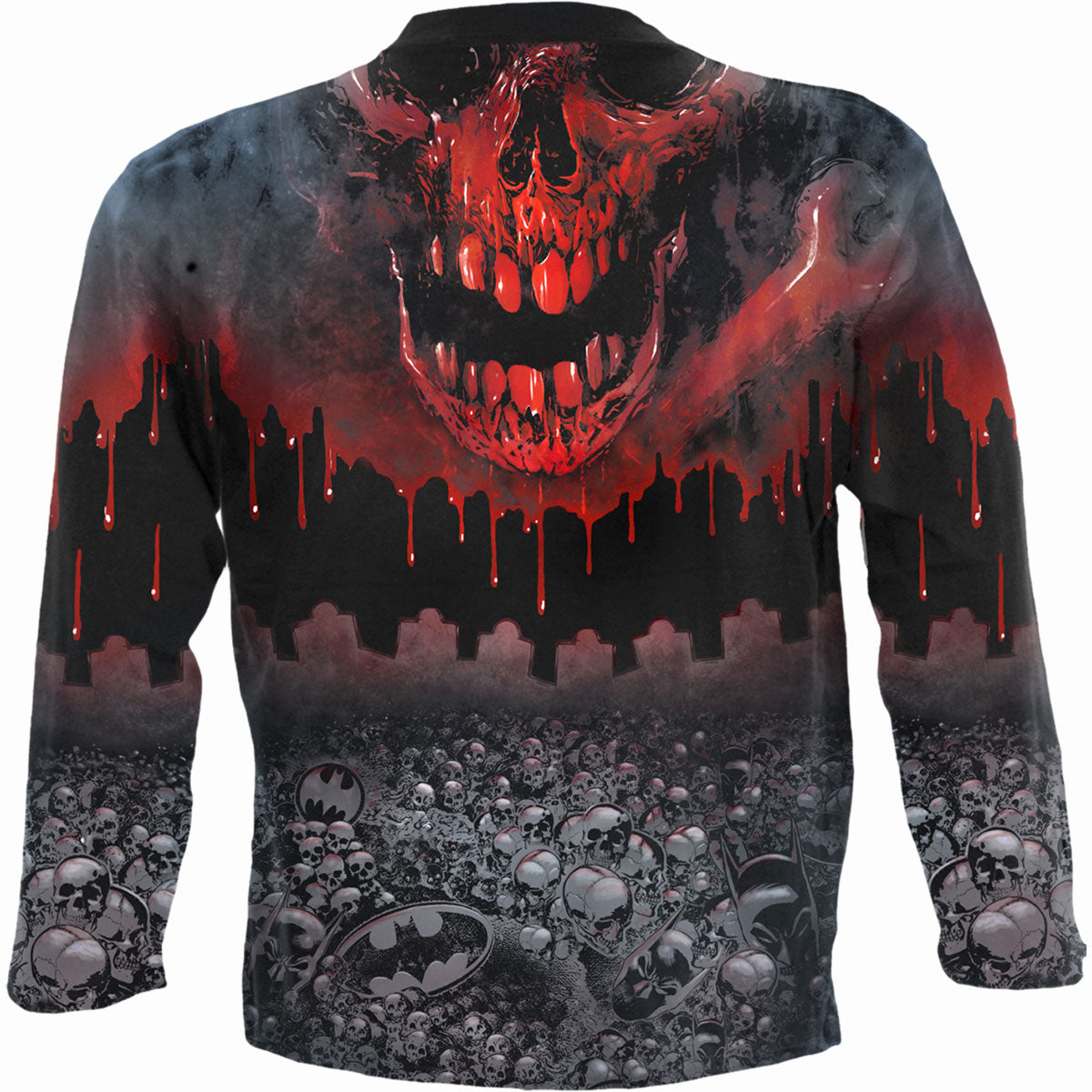 Langærmet T-shirt Spiral Batman