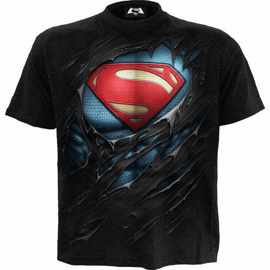T-shirt Spiral Superman