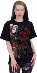 Load image into Gallery viewer, T-shirt Spiral Harley Quinn