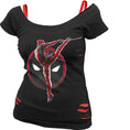 Load image into Gallery viewer, Tops - Short Sleeve Spiral Deadpool
