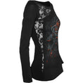 Load image into Gallery viewer, Langærmet T-shirt Spiral Burnt Rose