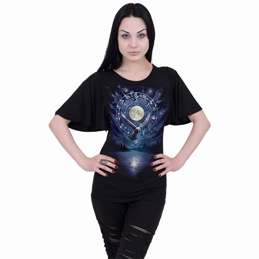 Tops - Short Sleeve Spiral Witchcraft