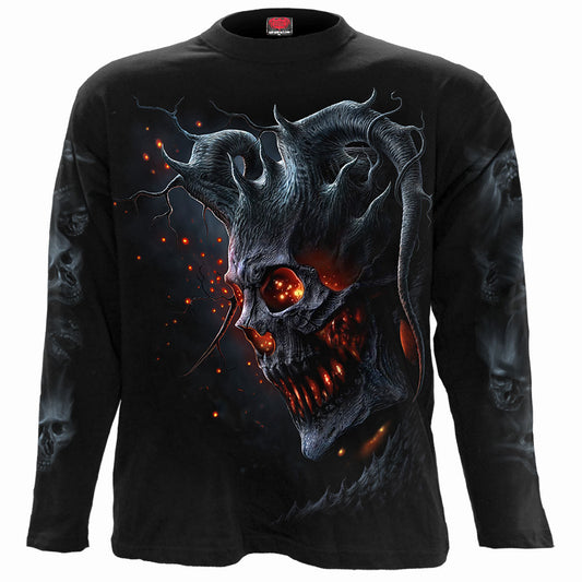 Langærmet T-shirt Spiral Death Embers