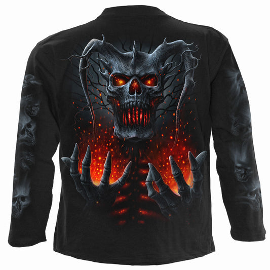 Langærmet T-shirt Spiral Death Embers