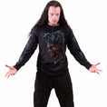 Indlæs billede i Gallery viewer, Langærmet T-shirt Spiral Death Embers