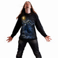 Indlæs billede i Gallery viewer, Langærmet T-shirt Spiral Reaping In The Rain