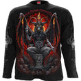 Indlæs billede i Gallery viewer, Langærmet T-shirt Spiral Baphomet