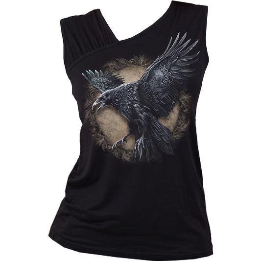 Tanktop Spiral Raven Wise