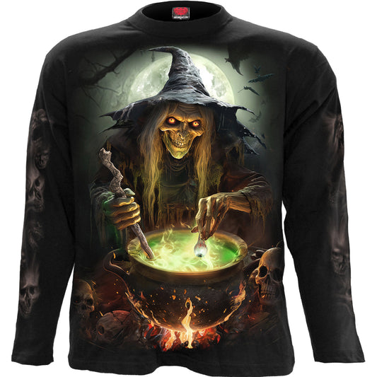 Langærmet T-shirt Spiral Witch's Brew