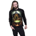 Indlæs billede i Gallery viewer, Langærmet T-shirt Spiral Witch's Brew