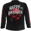 Indlæs billede i Gallery viewer, Langærmet T-shirt Spiral Happy Horroween
