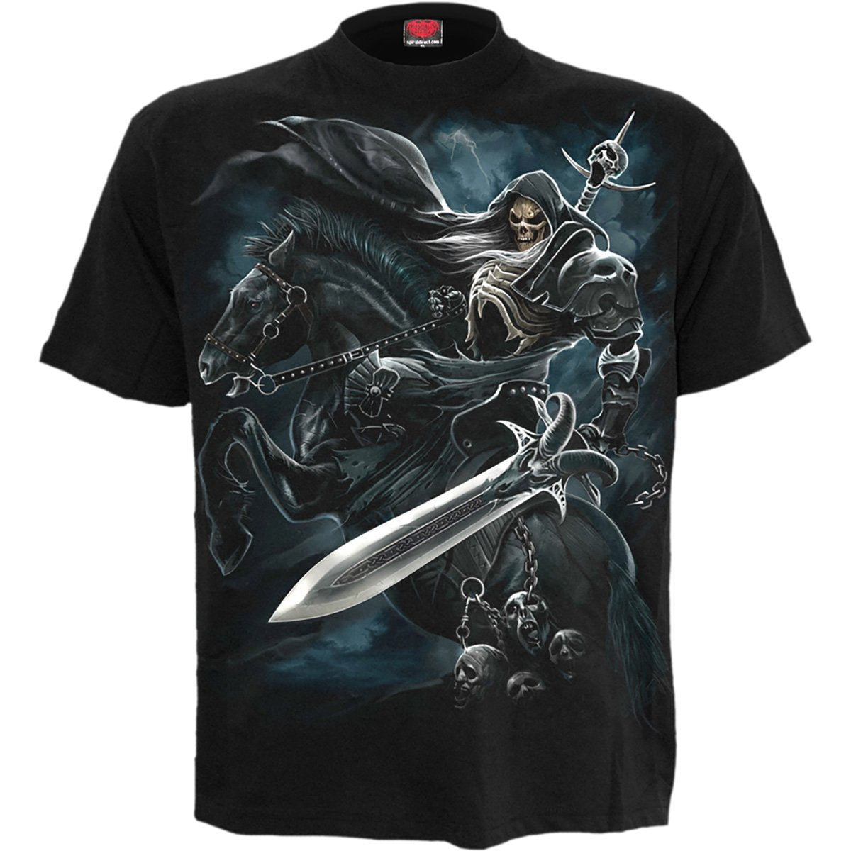 T-shirt Spiral Grim Rider