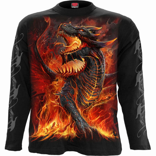 Langærmet T-shirt Spiral Draconis