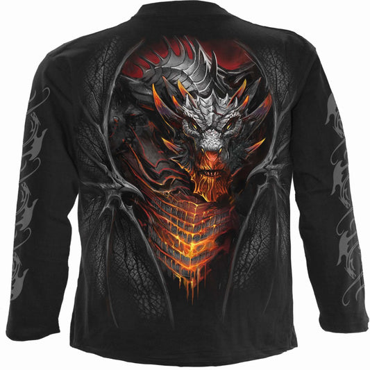 Langærmet T-shirt Spiral Draconis