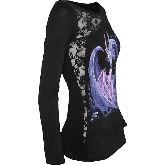 Langærmet T-shirt Spiral Maternal Instincts