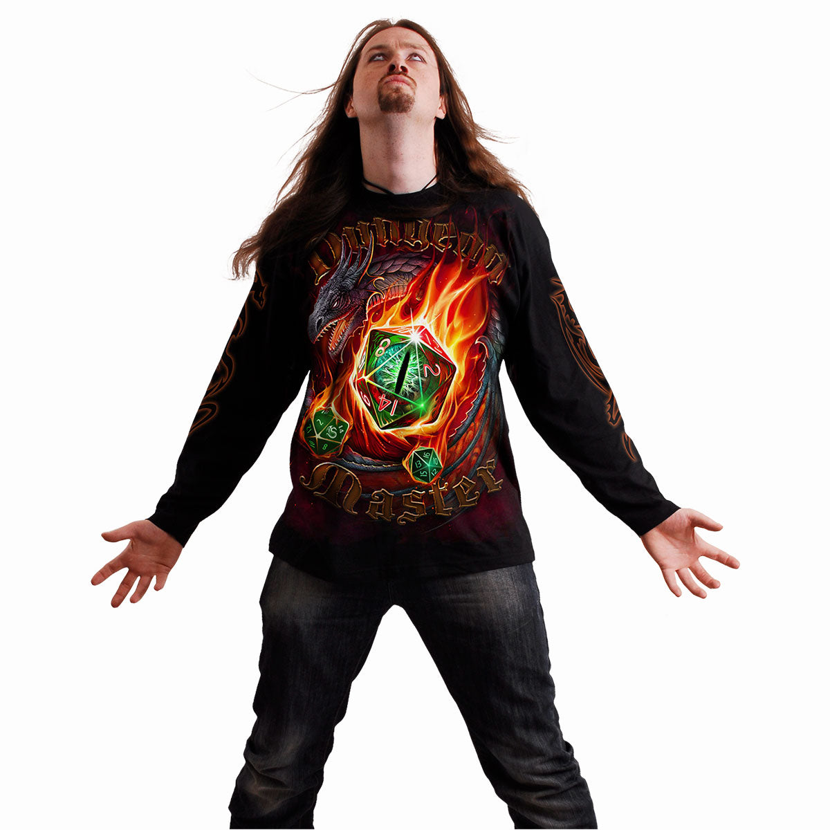 Langærmet T-shirt Spiral Dungeon Master
