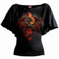 Load image into Gallery viewer, Tops - Short Sleeve Spiral Infernal Duel