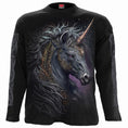Indlæs billede i Gallery viewer, Langærmet T-shirt Spiral Celtic Unicorn