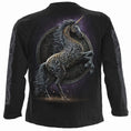 Indlæs billede i Gallery viewer, Langærmet T-shirt Spiral Celtic Unicorn