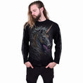 Indlæs billede i Gallery viewer, Langærmet T-shirt Spiral Celtic Unicorn