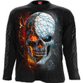 Indlæs billede i Gallery viewer, Langærmet T-shirt Spiral Divided Soul