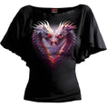 Load image into Gallery viewer, Tops - Short Sleeve Spiral Heart Of Dragons