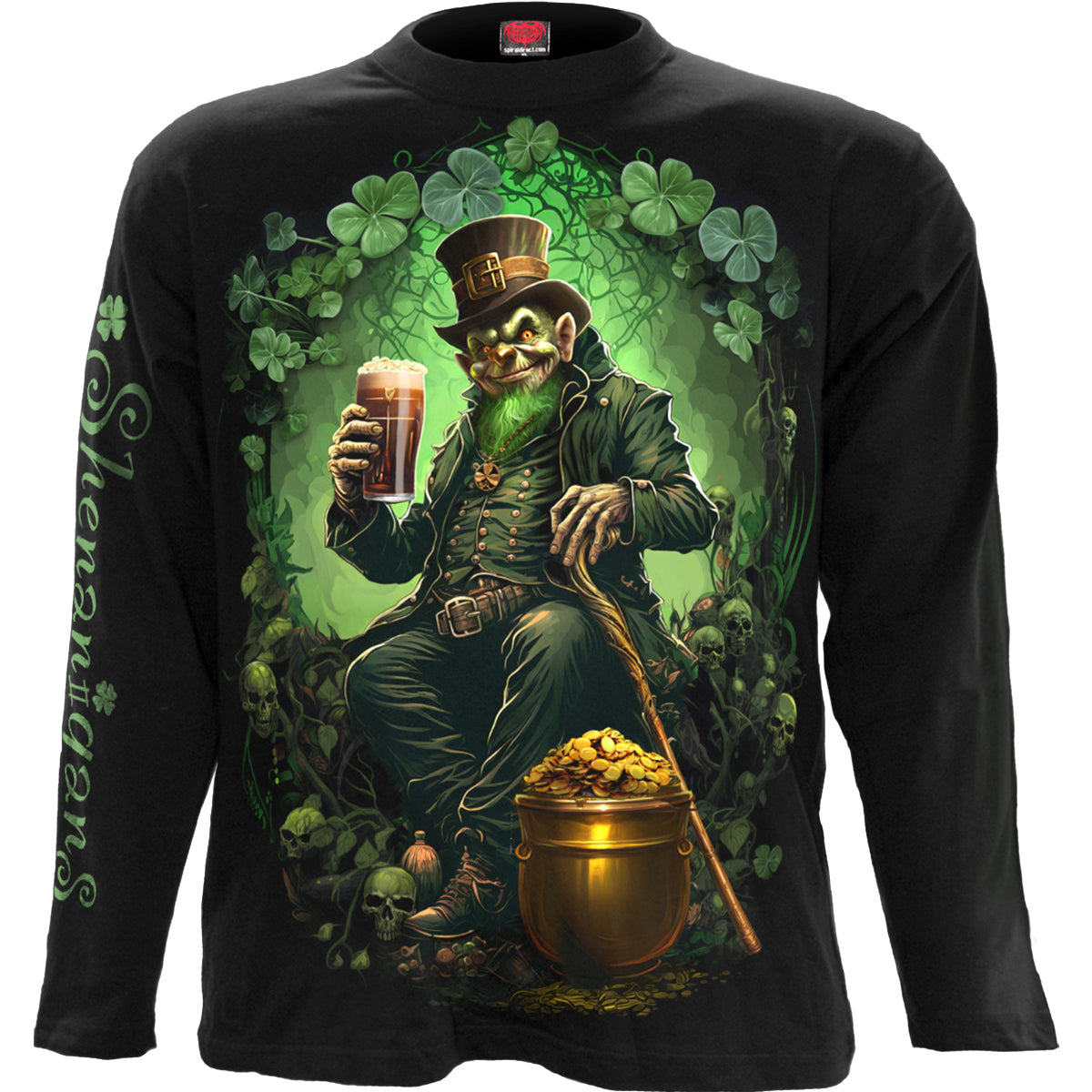 Langærmet T-shirt Spiral Shenanigans