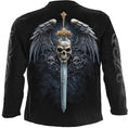 Indlæs billede i Gallery viewer, Langærmet T-shirt Spiral Angel Sword