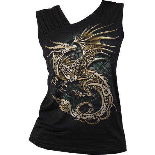 Tanktop Spiral Celtic Dragon