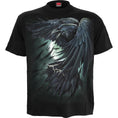 Indlæs billede i Gallery viewer, T-shirt Spiral Shadow Raven