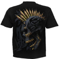 Indlæs billede i Gallery viewer, T-shirt Spiral Black Gold