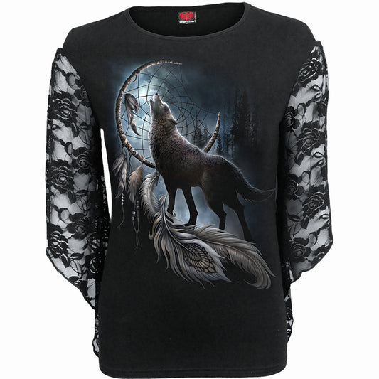 Langærmet T-shirt Spiral From Darkness