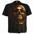 Indlæs billede i Gallery viewer, T-shirt Spiral Dripping Gold