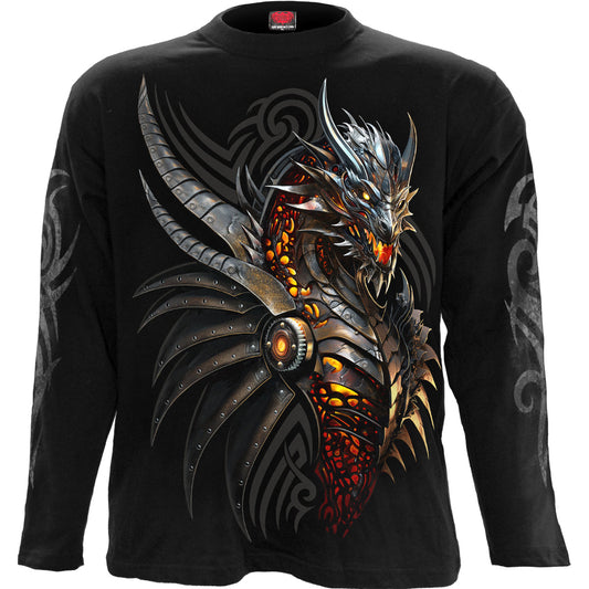 Langærmet T-shirt Spiral Razor Back