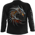 Indlæs billede i Gallery viewer, Langærmet T-shirt Spiral Razor Back