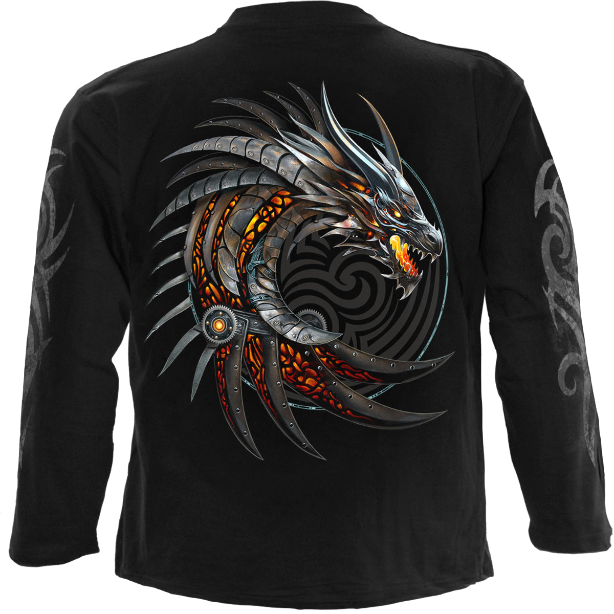 Langærmet T-shirt Spiral Razor Back