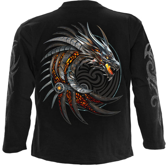 Langærmet T-shirt Spiral Razor Back