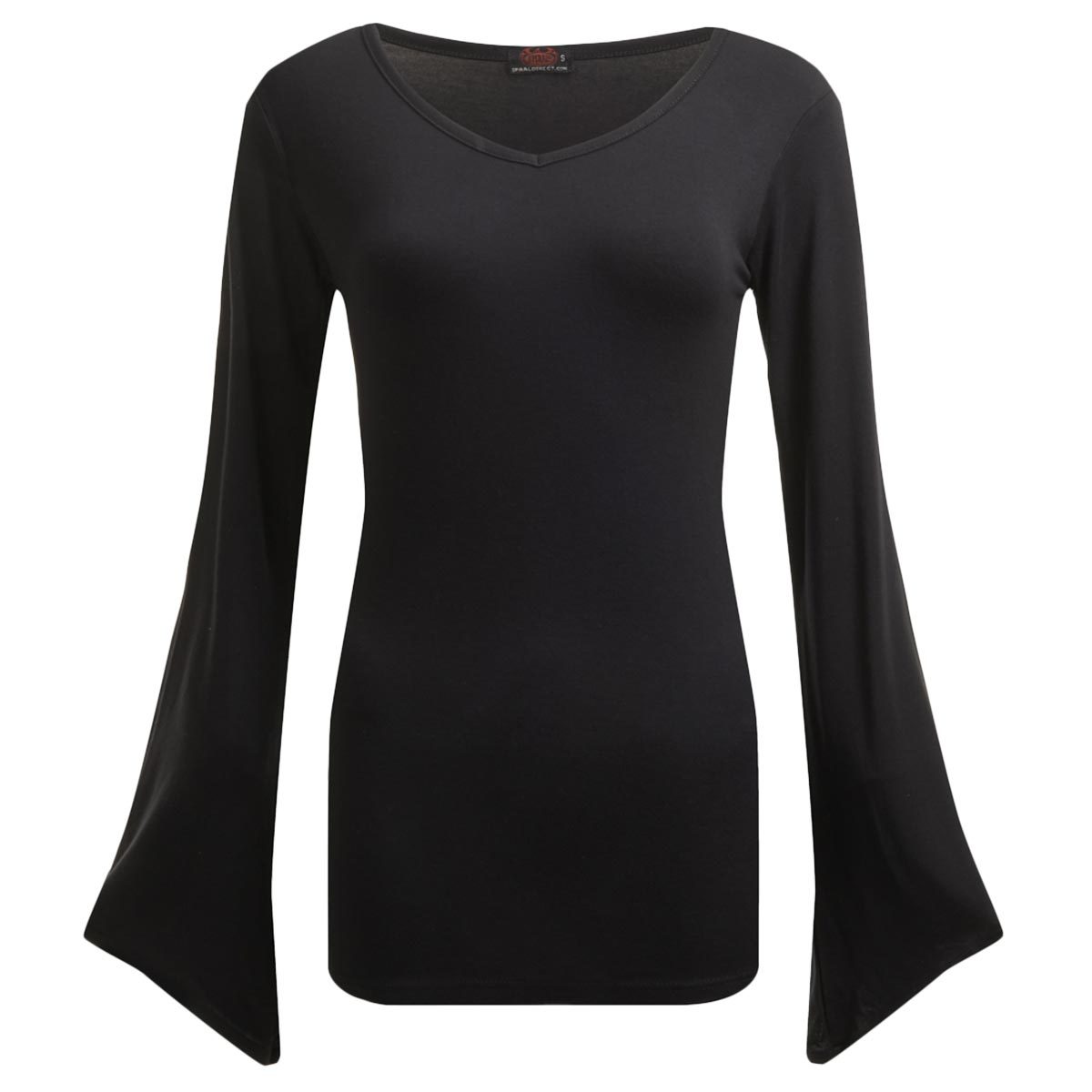 Langærmet T-shirt Spiral Gothic Elegance